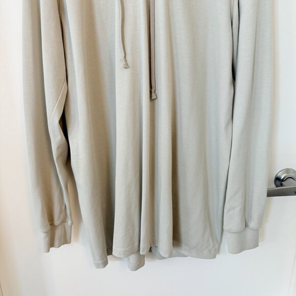 Rick Owens Drawstring Hoodie in Pearl (Off White) Size XL 100% Cotton - Picture 3 of 9